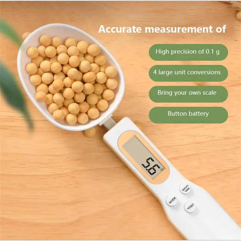Electronic Kitchen Scale 500G 0.1G Spoon Scale Display Digital Weight Measuring Spoon Digital Mini Kitchen Tool Household