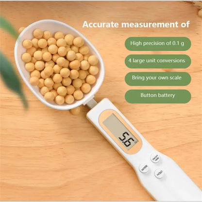 Electronic Kitchen Scale 500G 0.1G Spoon Scale Display Digital Weight Measuring Spoon Digital Mini Kitchen Tool Household