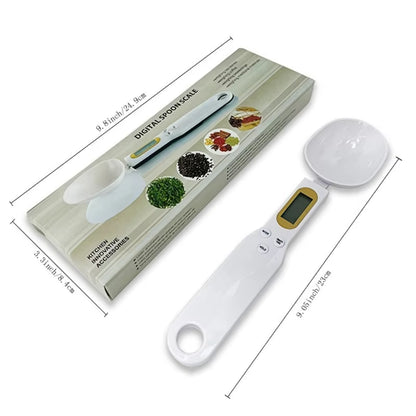 Electronic Kitchen Scale 500G 0.1G Spoon Scale Display Digital Weight Measuring Spoon Digital Mini Kitchen Tool Household