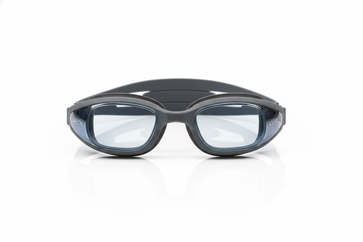 Lunettes rectangulaires grises