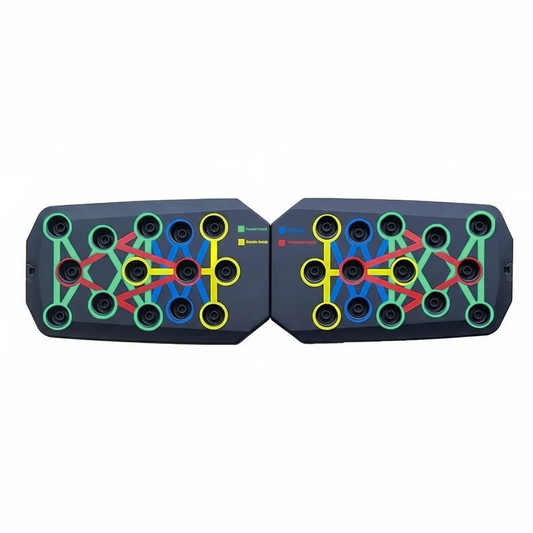 Plateau multicolore sans poignées