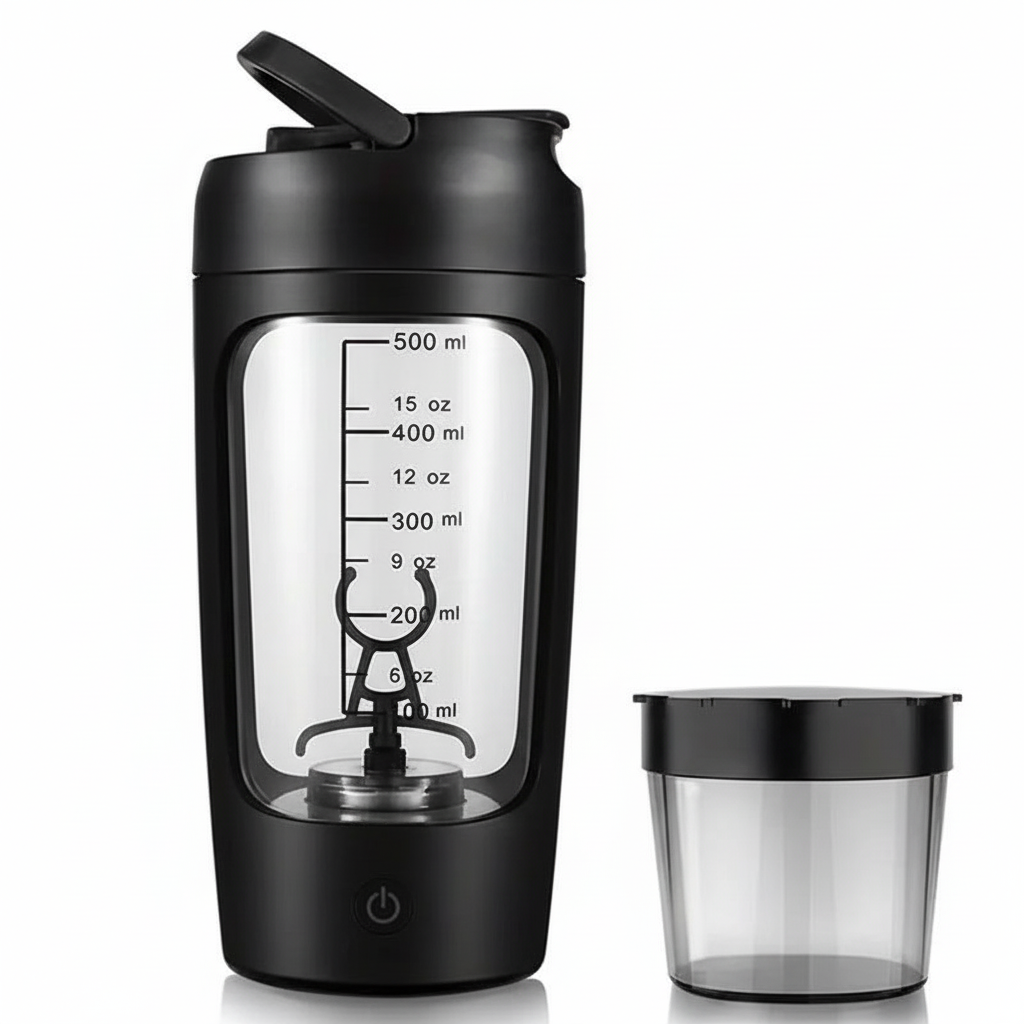 Shaker avec fenêtre graduée