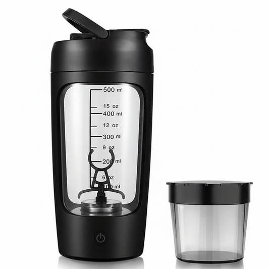 Shaker avec fenêtre graduée